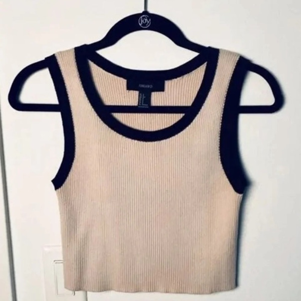 Forever 21 Cream Top